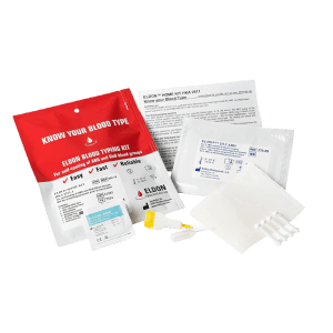 eldoncard blood type test kit